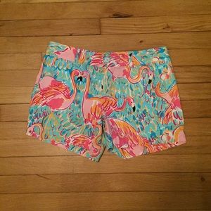 Lilly Pulitzer Let’s Flamingle Shorts
